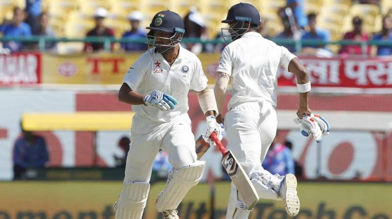ind891indiavsaustralia4thtestdharamsaladay2:kl rahulslamsfifty